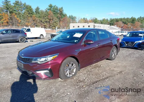 2019 Kia Optima Lx из США, поврежденный, VIN 5XXGT4L31KG344246